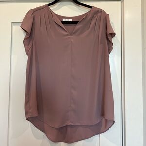 mauve women’s blouse from maette nordstrom